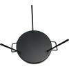 クッコメイのエナメル表面3足バーベキューグリルノンスティックキャンプ調理器具とパンセット