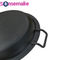 ブラックアウトドアキャンプキッチン用品ステンレススチールバーベキューノンスティックラセラコックウェアFry Pan