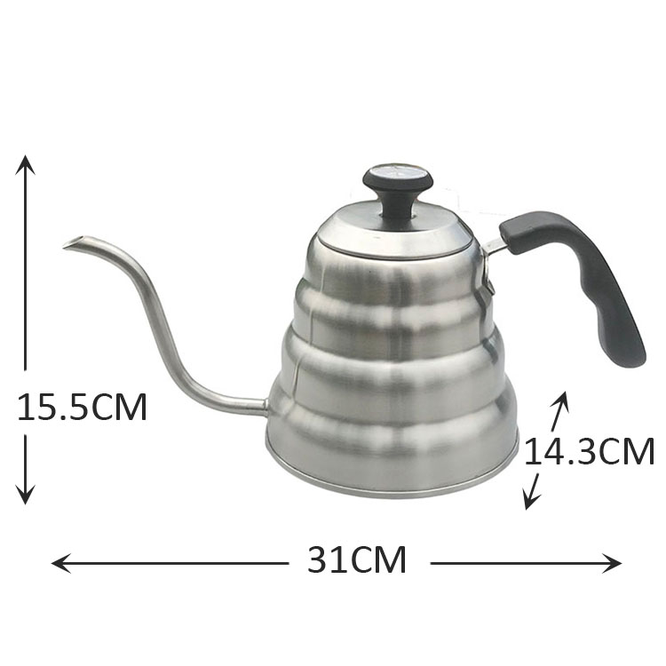 正確な温度1.2リットルのための温度計を持つコーヒーケトルの2020年の新しい製品を注ぐ