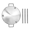 ハンドルで非粘着性の耐熱性重ゲージSaute Skillet Set Fryer Pan
