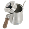 統合温度計が付いている再利用可能なステンレス鋼のコーヒー鍋