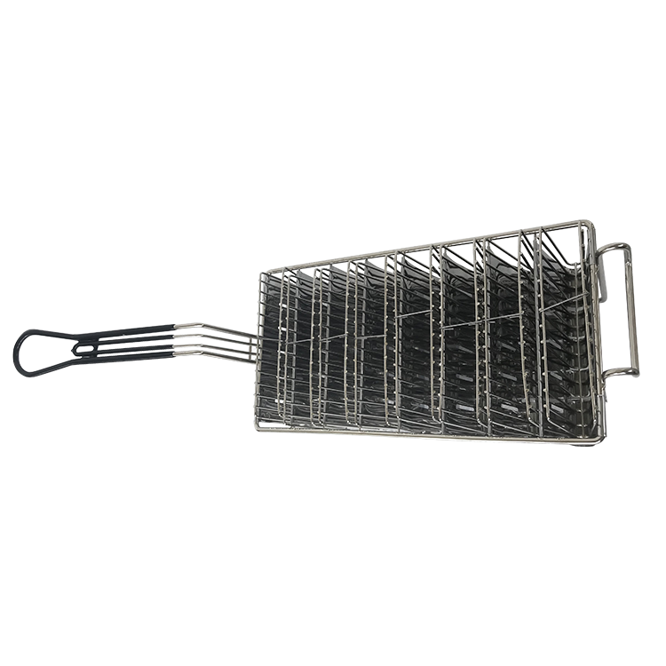 使いやすい商業料理ツールの金網8金型タコシェルフライバスケットディープフライヤー